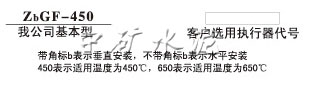 ZGF-450/650自動(dòng)調(diào)節(jié)高溫蝶閥